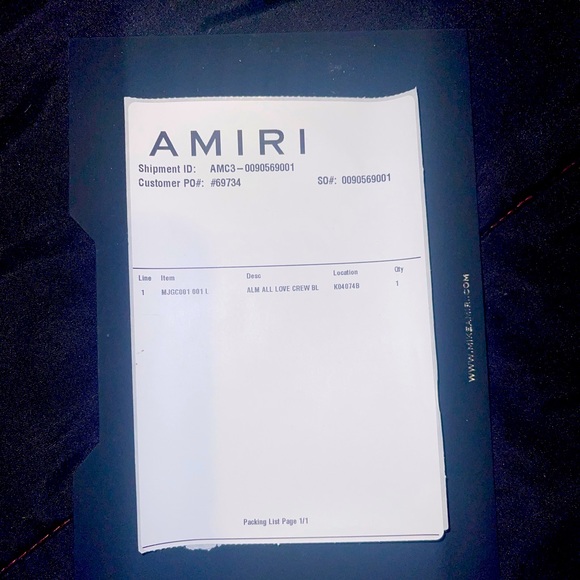 Amiri Sweatshirt only worn 2x - Picture 2 of 5